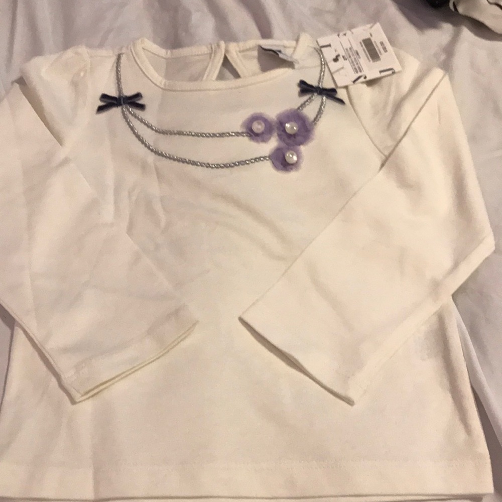 Janie and Jack necklace tee